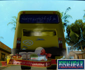 Old Mersedes Benz Iranian Bus